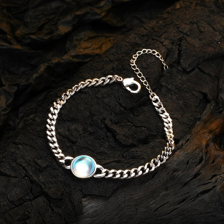Pulseira de Pedra da Lua Voz interior