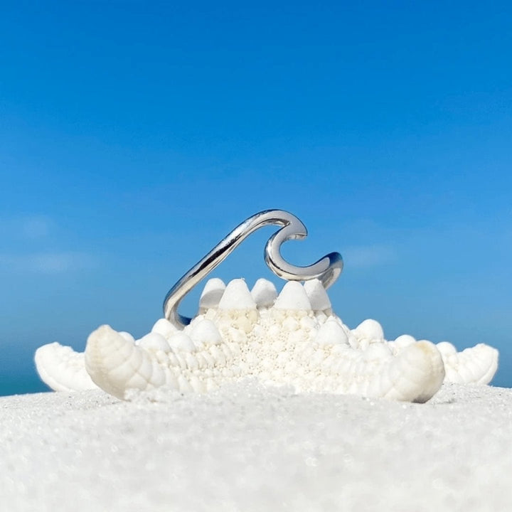 Anel Silver Sea Wave