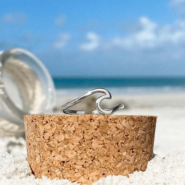 Anel Silver Sea Wave