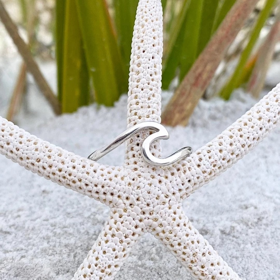 Anel Silver Sea Wave