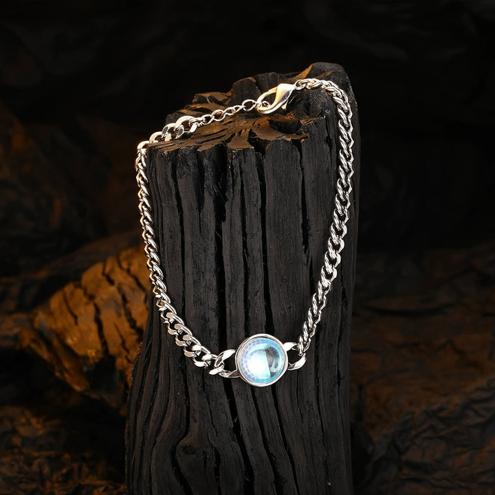 Pulseira de Pedra da Lua Voz interior