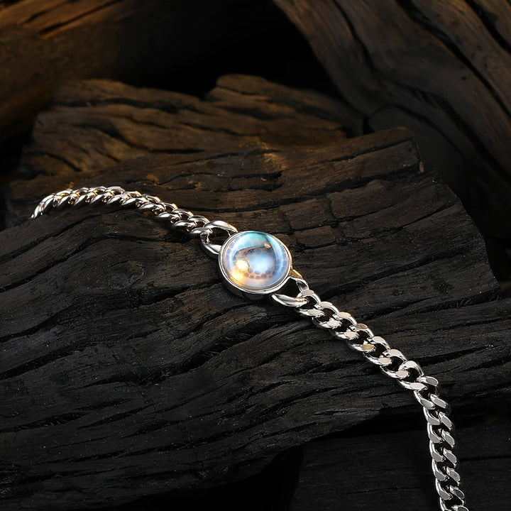 Pulseira de Pedra da Lua Voz interior