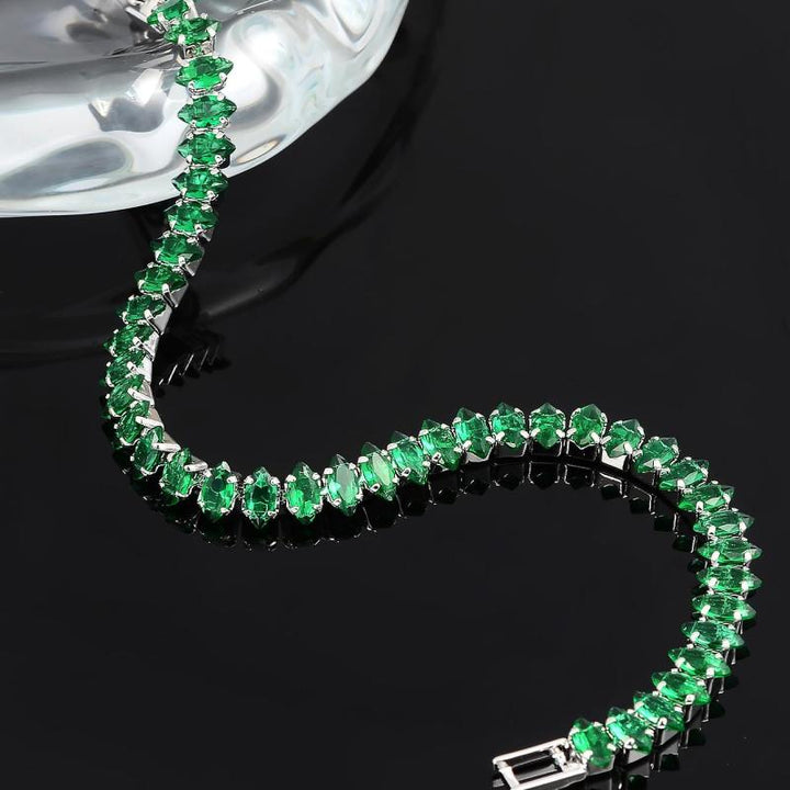 Pulseira Pedras de Esmeraldas