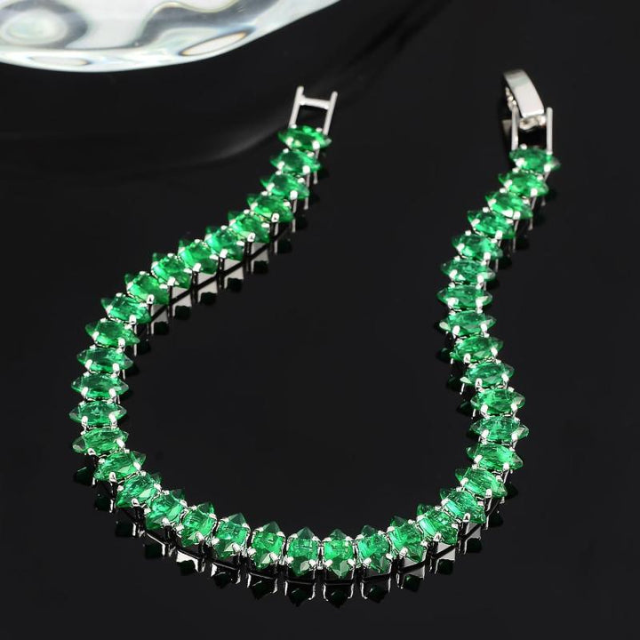 Pulseira Pedras de Esmeraldas