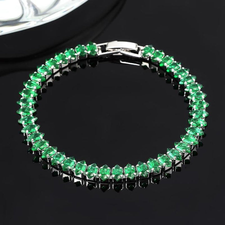 Pulseira Pedras de Esmeraldas