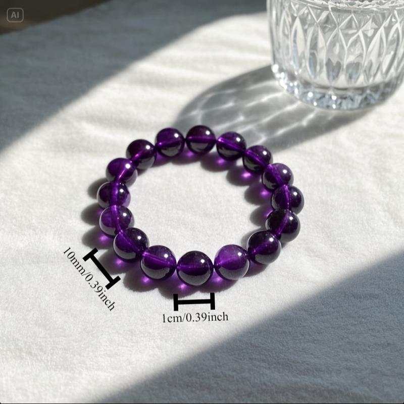 Pulseira Valeria de Perolas Roxas