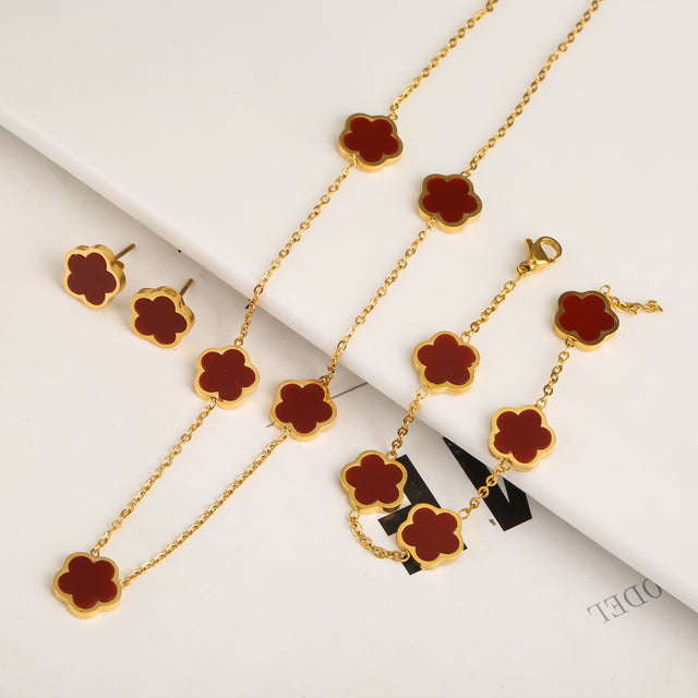 Conjunto de Peças em Forma de Árvores