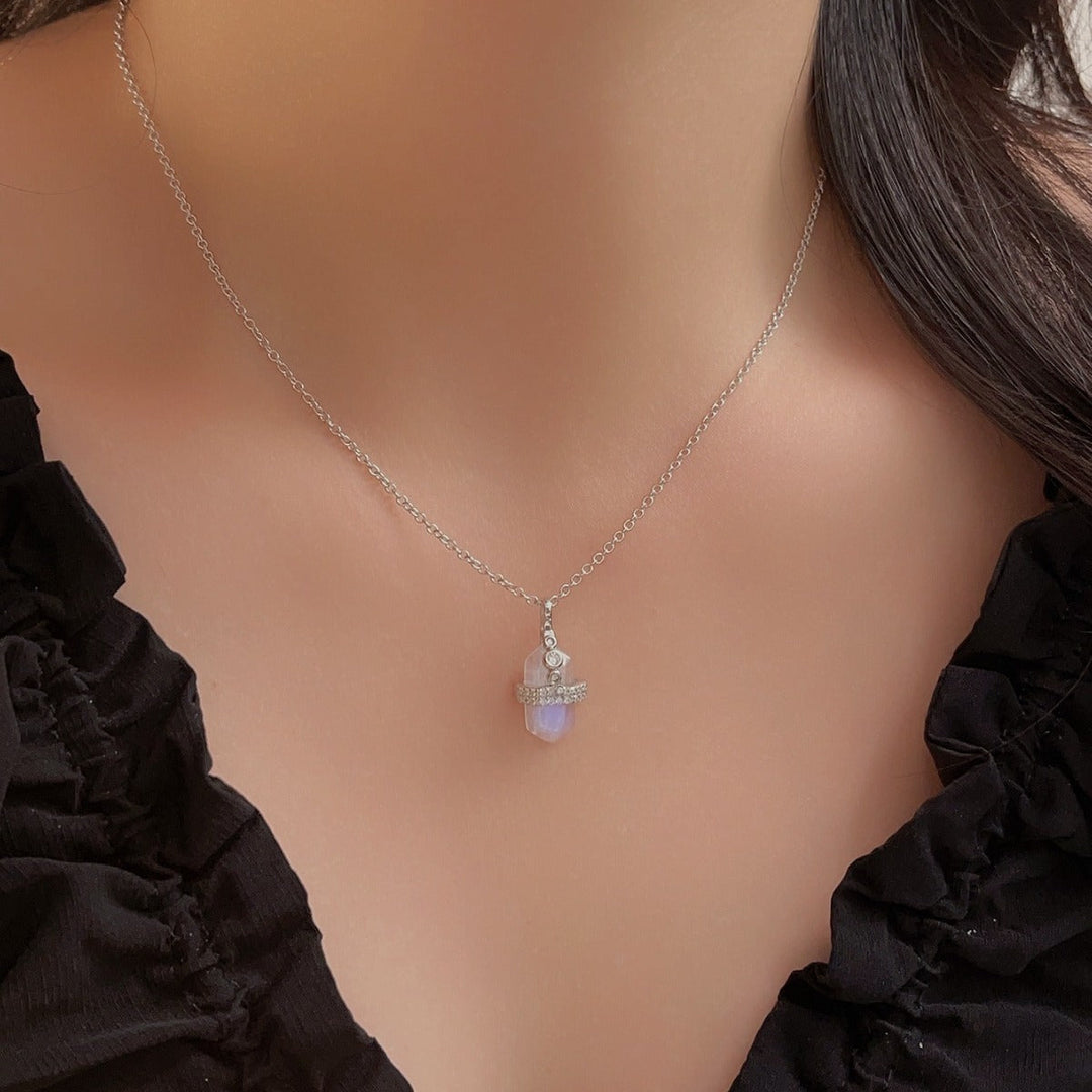 Colar Emma com Pedra da Lua