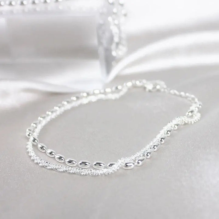 Pulseira de Prata com Zircónia