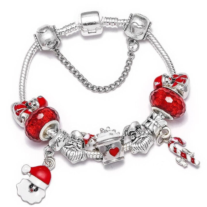 Pulseira com tema de Natal