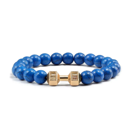 Pulseira de Aromaterapia com Pedras de Lava