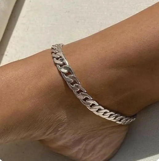 Tornozeleira com Corrente para Férias na Praia