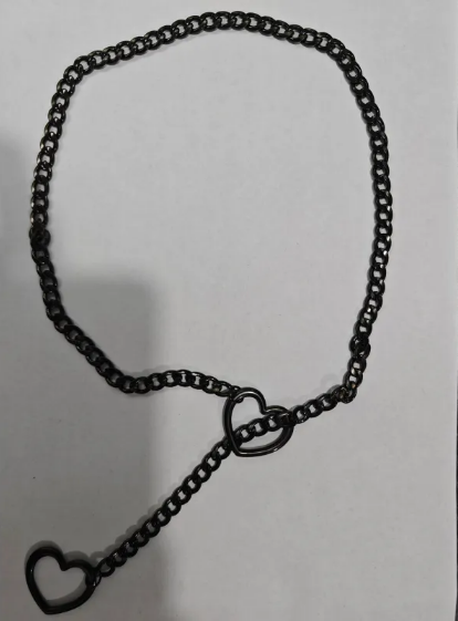Colar Lara com Coração em Aço Inoxidável