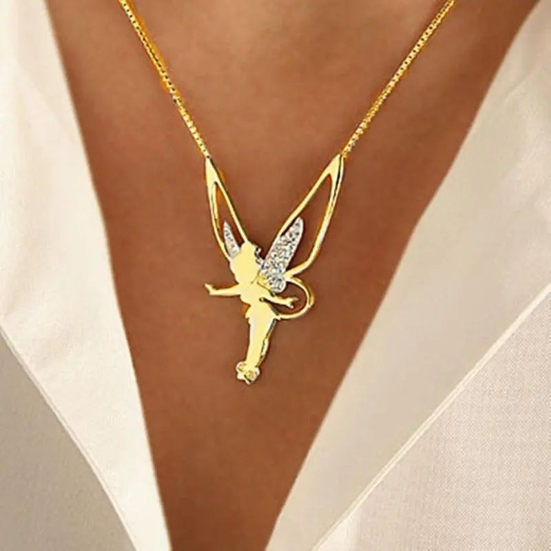 Colar em Dourado e Prateado