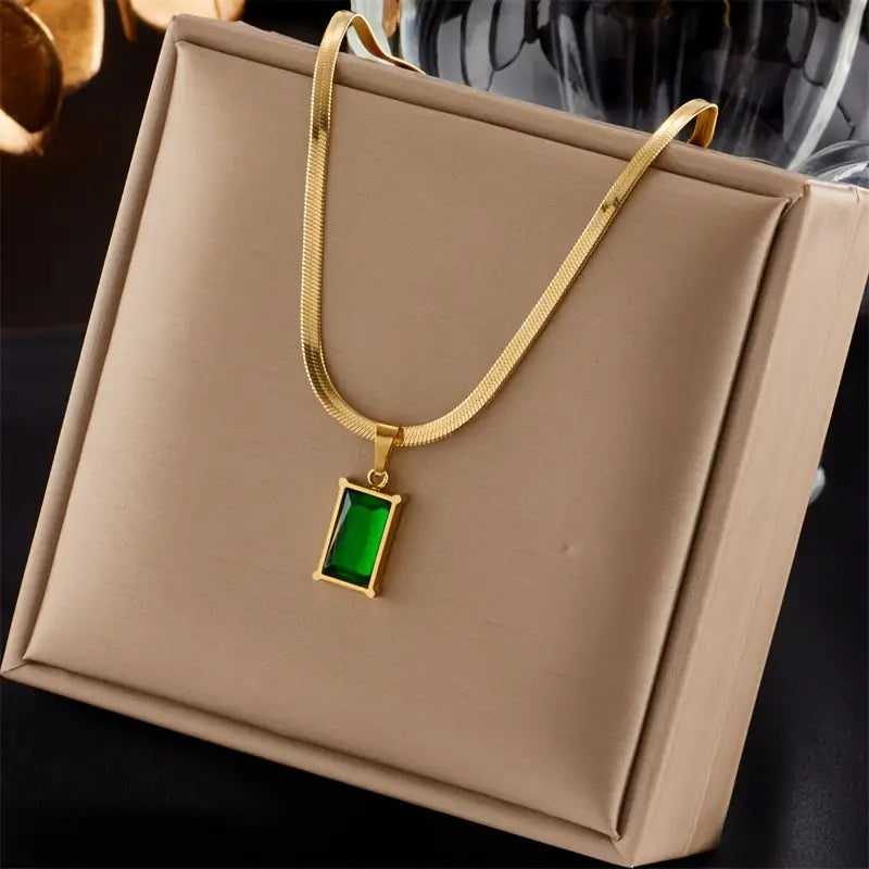 Conjunto de Joias Lina Esmeralda