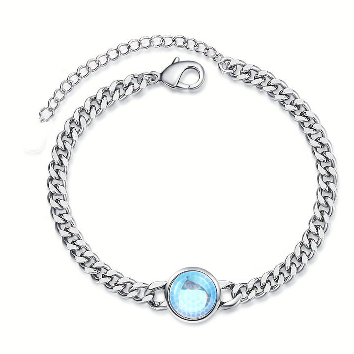 Pulseira de Pedra da Lua Voz interior