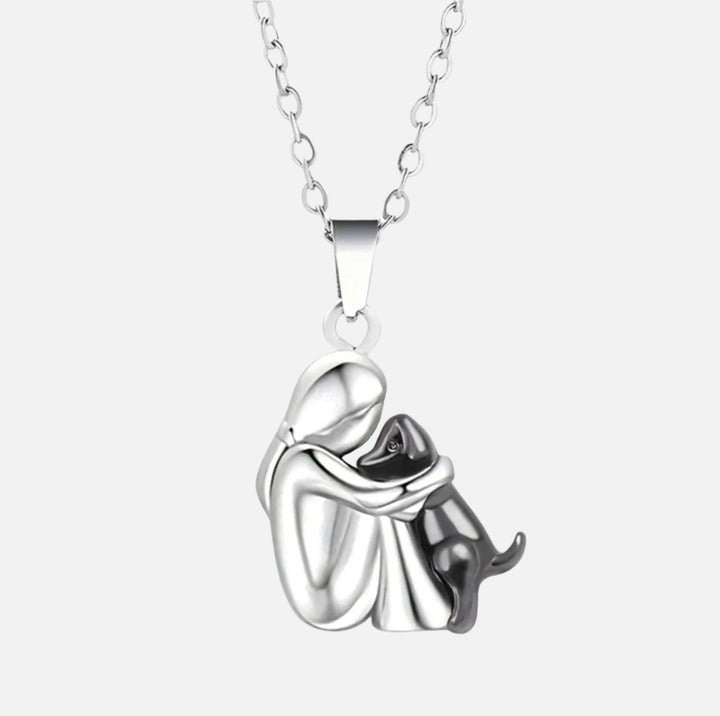 Colar do Abraço com Pingente