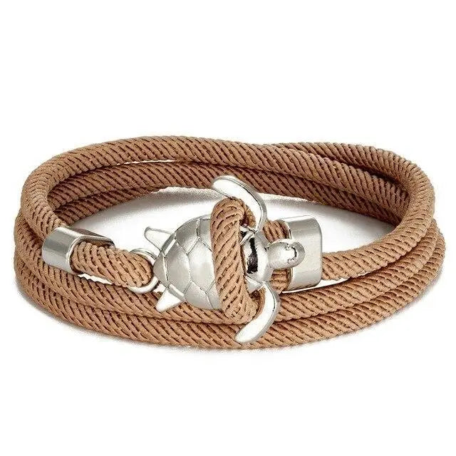 Pulseira Artesanal com Tartaruga do Mar