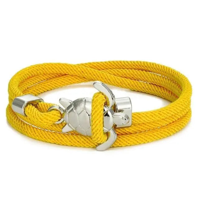 Pulseira Artesanal com Tartaruga do Mar