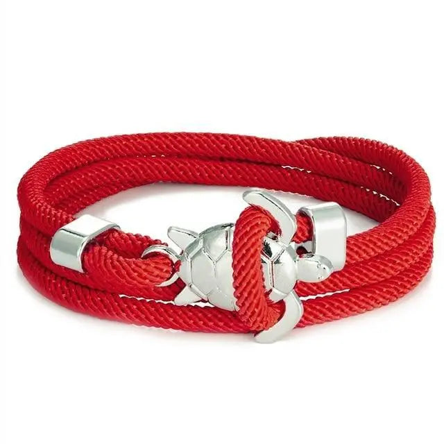 Pulseira Artesanal com Tartaruga do Mar